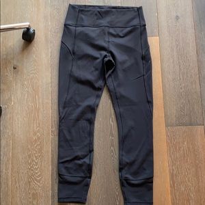 Worn once black lulu lemon leggings